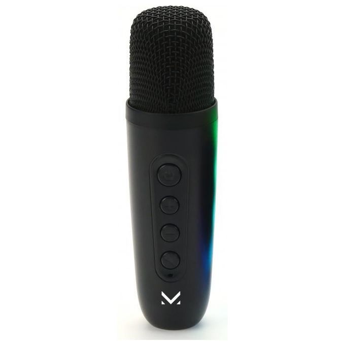 New Majestic Speaker Kara Ok Black con Microfono Funzioni Karaoke e Magic Voice