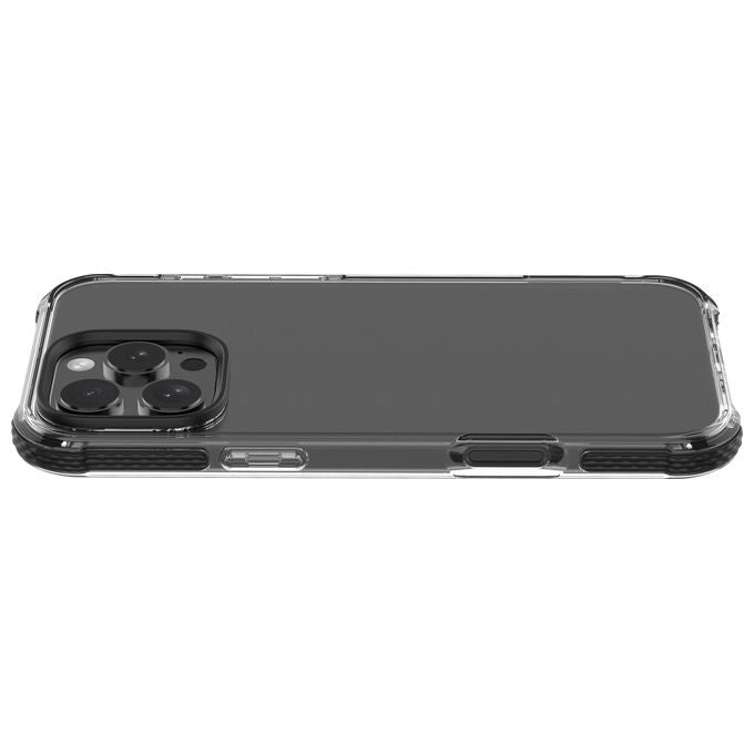 Cellularline TETRACIPH16PROT Tetra Force Strong Guard Cover iPhone 16 Pro Antiurto Antibatterica colore Nero
