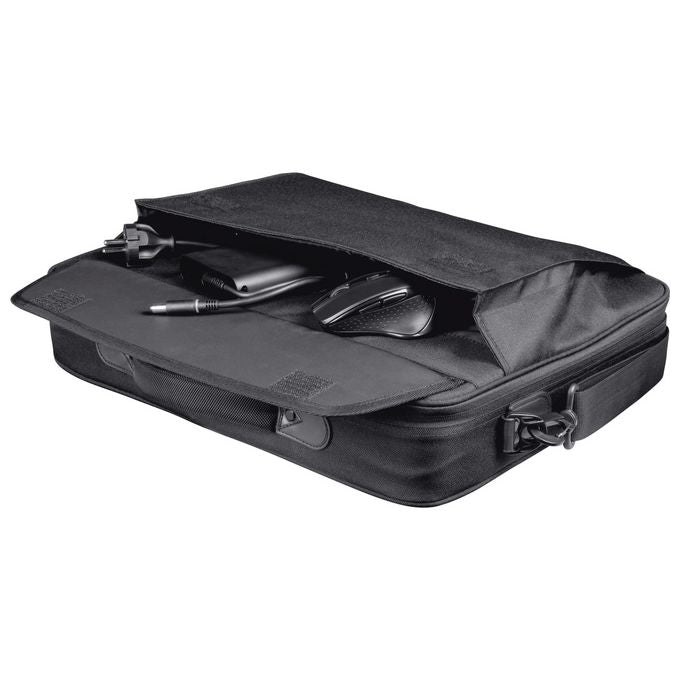 Trust Atlanta Borsa per Notebook 16'' Valigetta Ventiquattrore Nero