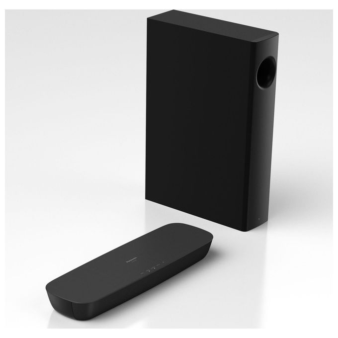 Panasonic SC-HTB250 Soundbar 2.1 Canali 120W Subwoofer Wireless Bluetooth HDMI ARC Dolby Digital DTS colore Nero