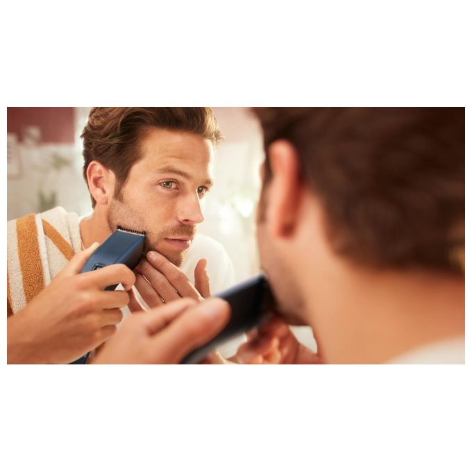 Philips HC3505-15 Hairclipper Series 3000 Regolacapelli con Lame in Acciaio Blu