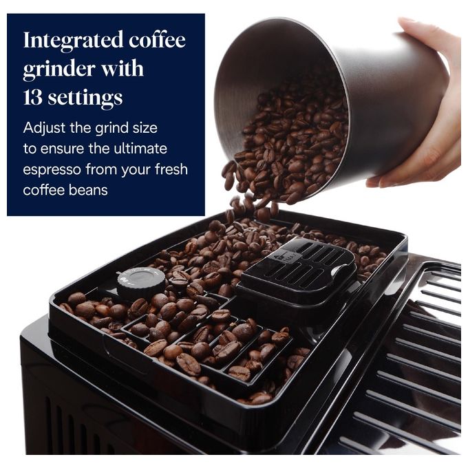 De'Longhi ECAM220.60.B Magnifica Start Macchina da caffe' Automatica 1,8 L 15 bar 1450 W 4 bevande one touch Cappuccinatore colore Nero