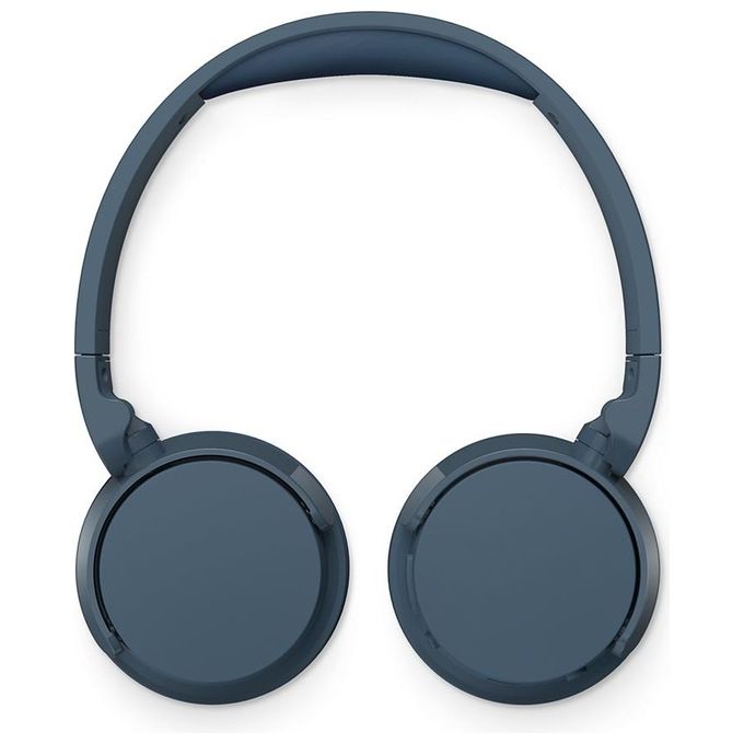 Philips TAH4209BL-00 Serie 4000 Cuffie On-ear Wireless Bluetooth 5.3 55h autonomia ricarica rapida USB-C colore Blu