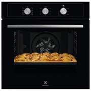 Electrolux EOH2H04K Serie 300 Forno da incasso Elettrico Ventilato 72 L Classe A+ Funzione Pizza Grill AquaClean (59x60x57 cm) colore Nero