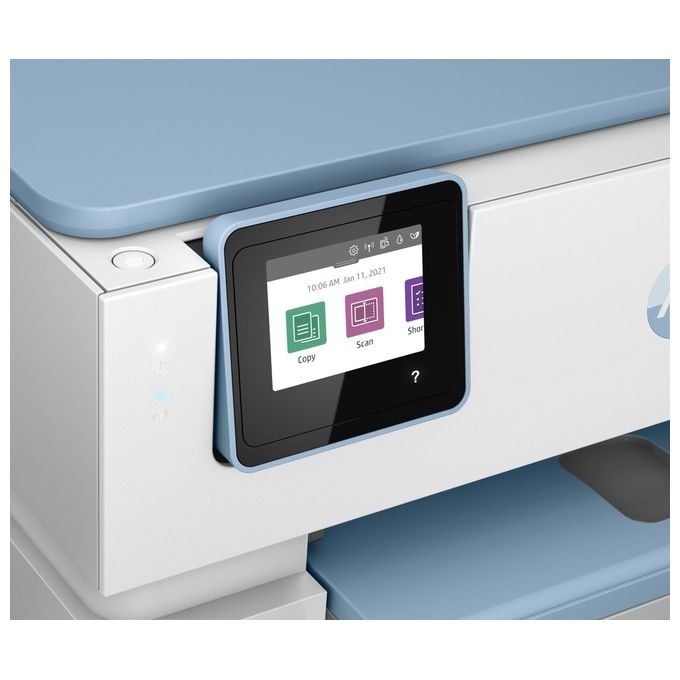 HP 2H2N1B ENVY Inspire 7221e Stampante Multifunzione Inkjet A4 4800x1200 DPI 15 ppm Wi-Fi Fronte Retro colore Bianco