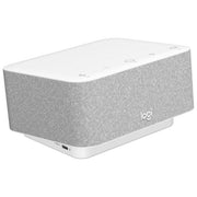 Logitech 986-000030 Logi Dock Docking Station USB-C 8 porte 4K Ultra HD 100 W altoparlanti integrati 6 microfoni beamforming colore Bianco