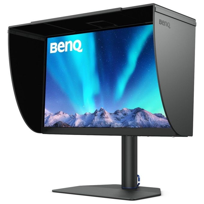 BenQ SW272U Monitor PC 27'' 4K Ultra HD IPS 3840x2160 Adobe RGB 99% USB-C 90W colore Nero