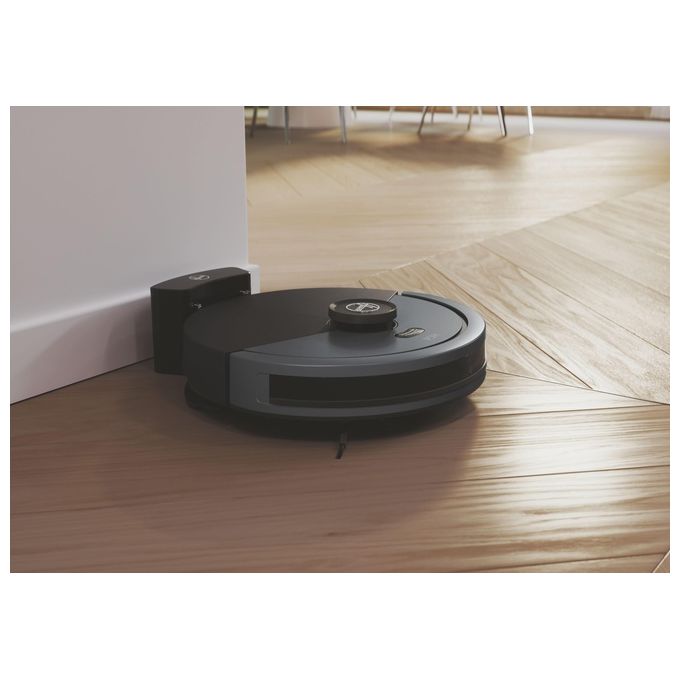 Hoover HG430H 011 Robot aspirapolvere Navigazione laser Capacita' 0,26 L autonomia 120 min Wi-Fi colore Nero Blu