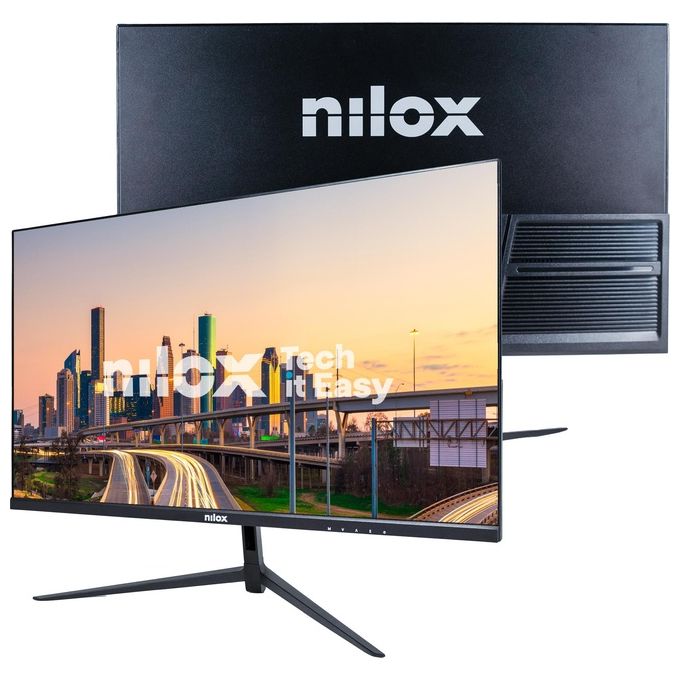 Nilox NXM24FHD111 Monitor 24'' Full HD 100 Hz 1 ms VESA 75x75 mm colore Nero