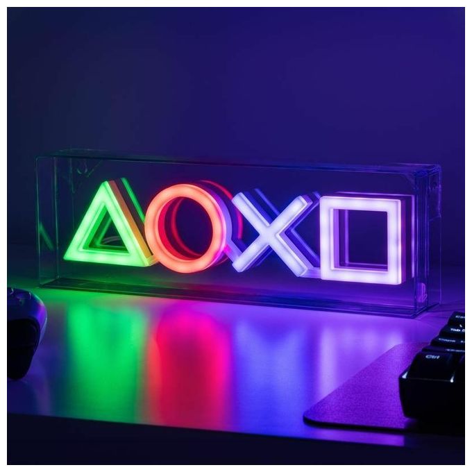 Paladone Lampada Neon Playstation Simboli
