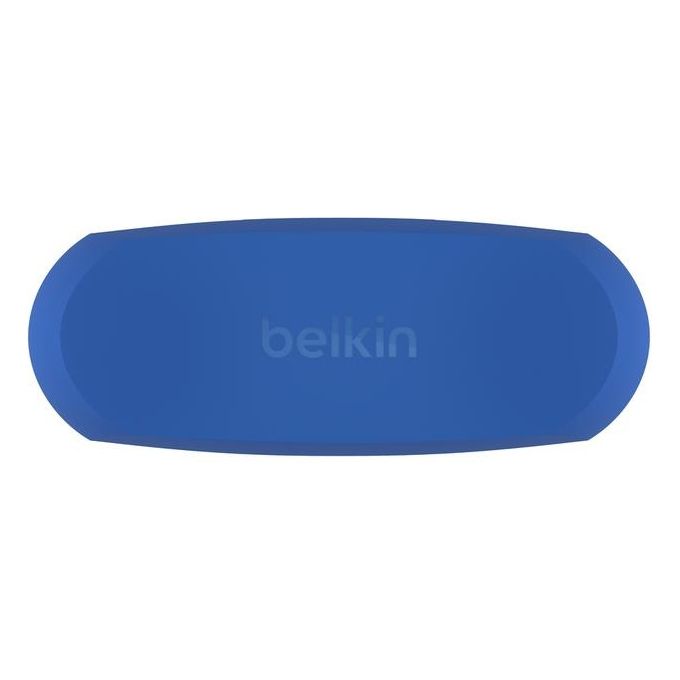 Belkin AUC011btBL SoundForm Nano 2 Auricolari Wireless per Bambini Bluetooth 5.3 Volume Limitato 85 dB IPX5 Resistente all'Acqua 28 Ore di Autonomia con Custodia colore Blu