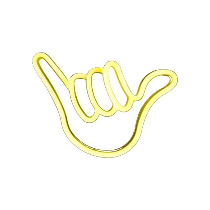 Muitomas Lampada Neon da Muro Hand