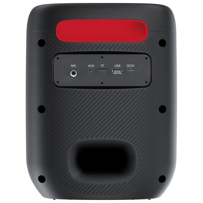Kenwood AS-P200BT Altoparlante da festa 50 W Bluetooth MicroSD USB 10 h autonomia colore Nero
