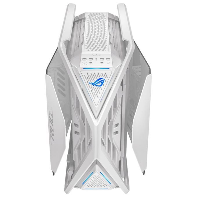 ASUS 90DC00F3-B39000 ROG Hyperion GR701 Case PC Full Tower Supporto E-ATX Radiatori 420 mm 4 Ventole 140 mm USB Type-C Doppia Porta 60W Aura Sync colore Bianco