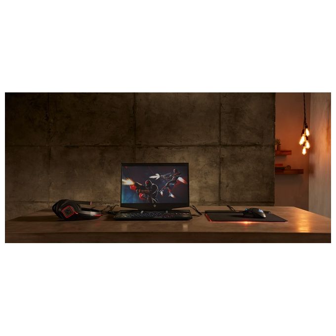 HP OMEN by Outpost Mousepad Mouse con Ricarica Qi Wireless Integrata e Indipendente