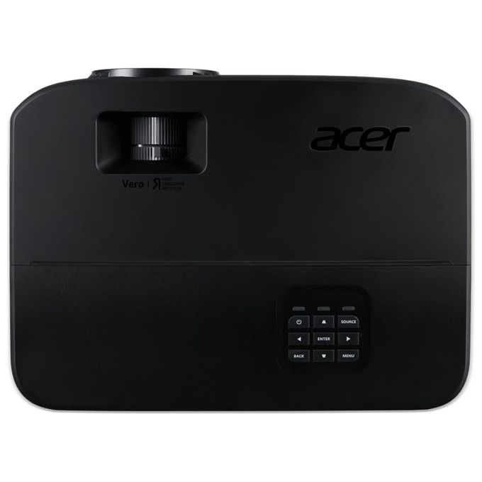 Acer MR.JWE11.001 PD2327W Proiettore DLP LED 3200 ANSI lumen WXGA 1280x800 Risoluzione 16:10 Contrasto 2000000:1 HDMI 1.4a Altoparlante Integrato 5 W colore Nero
