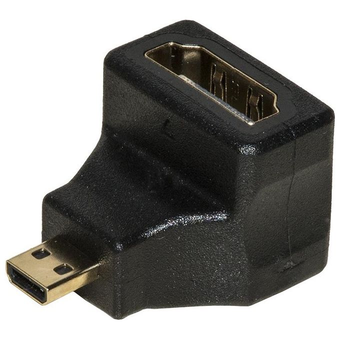 Link adattatore hdmi femmina - micro hdmi maschio 90° angolato