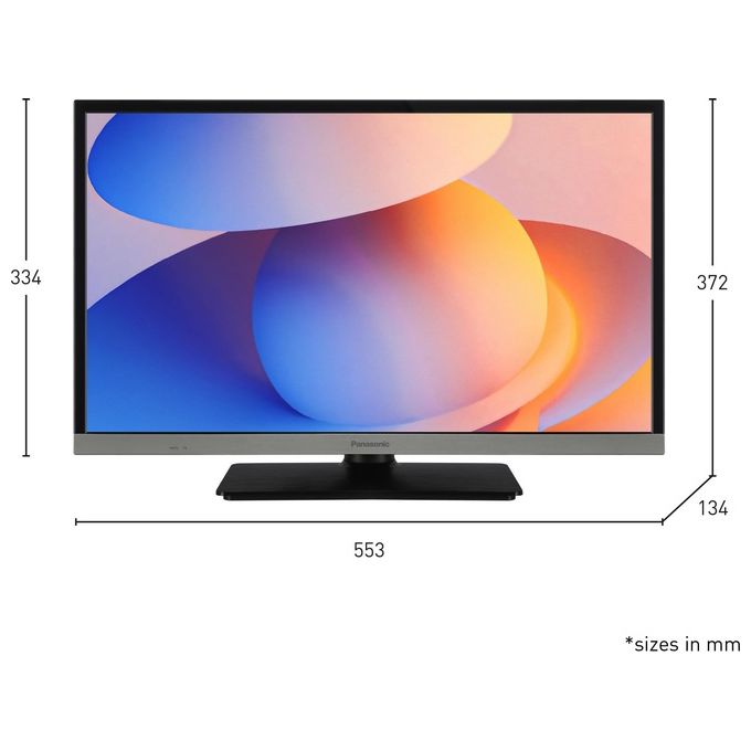 Panasonic TB-24S40AEZ Serie S40 Smart TV LED 24'' HD Ready TiVo HDR10 Wi-Fi Google Assistant Amazon Alexa colore Nero