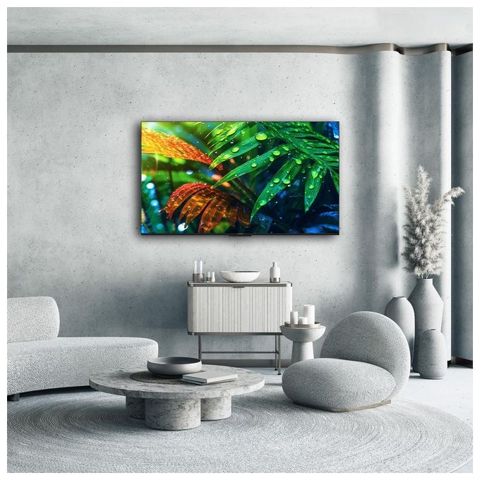 Thomson 55MG7C15 Q70 Series Televisore Smart MiniLED 55'' 4K UHD 144 Hz Google TV HDR10 colore Nero