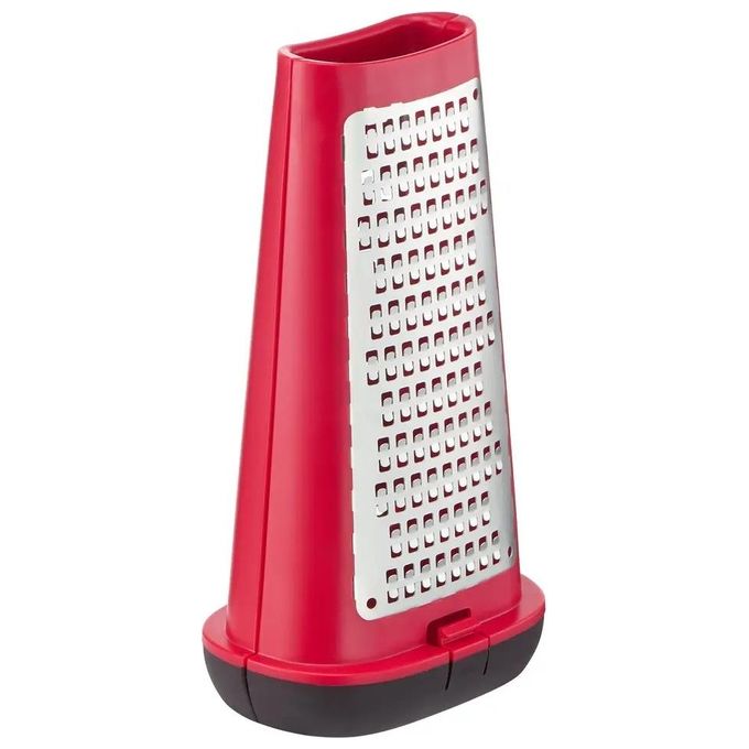 Lagostina 012196000006 Ingenio Smart Grattugia Box 2 lame intercambiabili acciaio inossidabile lavabile in lavastoviglie colore Nero Rosso