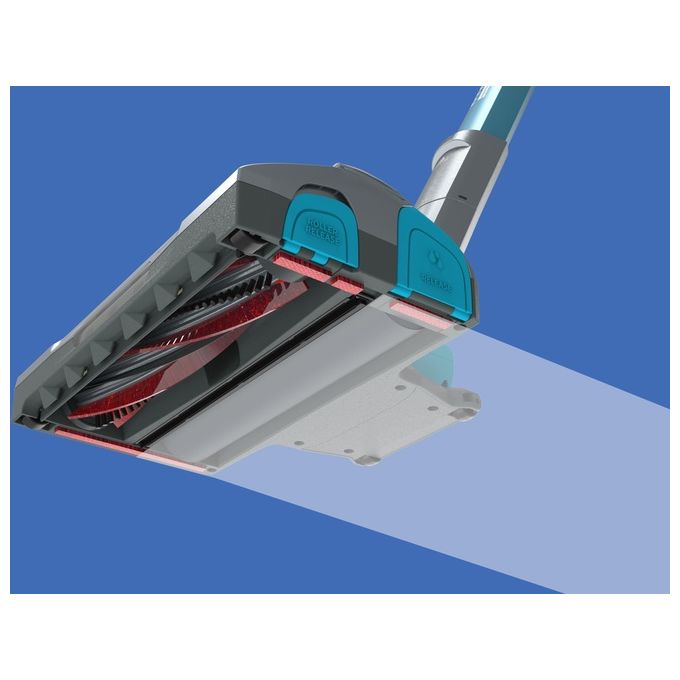 Hoover scopa elettrica senza fili h free 500 hydro plus 2in1 aspira lava 45min grigio