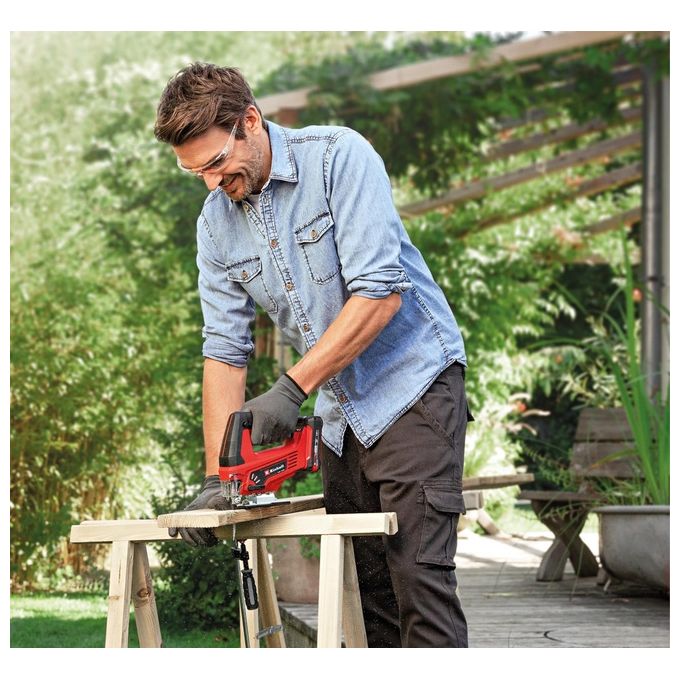 Einhell Seghetto Alternativo Tc-Js 18 Li (Batteria Non Inclusa)