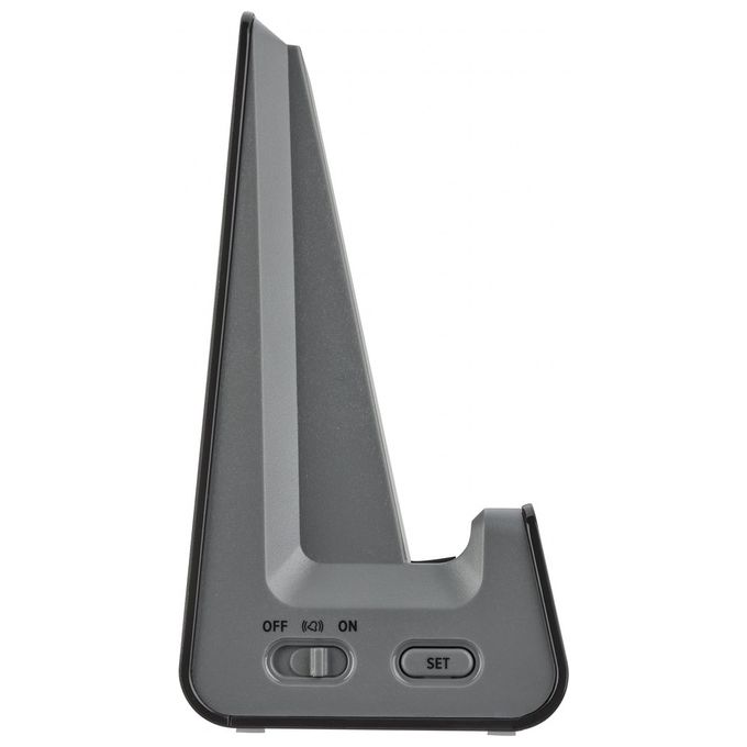 TFA Dostmann 60.2033.10 ICON Charge Sveglia Digitale con Stazione di Ricarica
