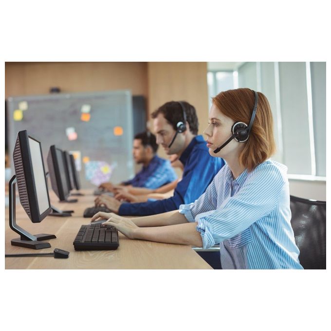 Kensington K62330WW VeriMark Desktop Chiavetta Lettore Impronte Digitali USB 2.0 FIDO U2F FIDO2 Windows Hello 10 impronte colore Nero