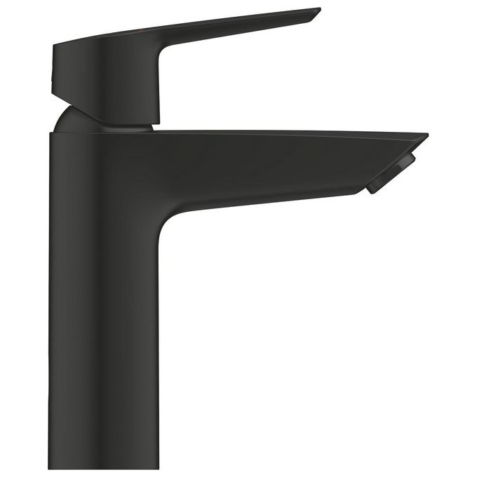 Grohe 235752432 Start Miscelatore Lavabo Monocomando Bocca Alta Taglia M cartuccia ceramica 1 foro colore Nero Opaco