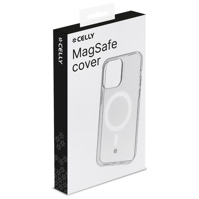 Celly Gel Skin Magnetic Cover per iPhone 15 Trasparente