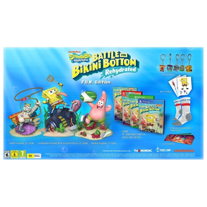Spongebob Squarepants: Battle for Bikini Bottom - Rehydrated F.U.N. Collector's Edition PlayStation 4