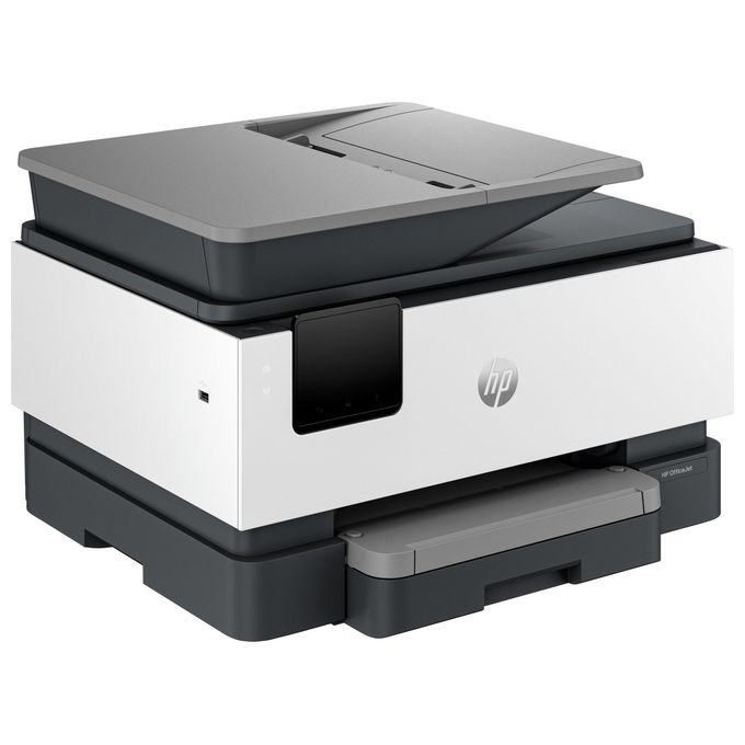 HP 4V2N0B OfficeJet Pro 9120b Stampante Multifunzione a Getto d'Inchiostro Colore con Stampa Fronte-Retro Automatica Wi-Fi Bluetooth ADF 4 Cartucce Risoluzione 4800x1200 DPI Schermo Touch 2.7'' colore Grigio