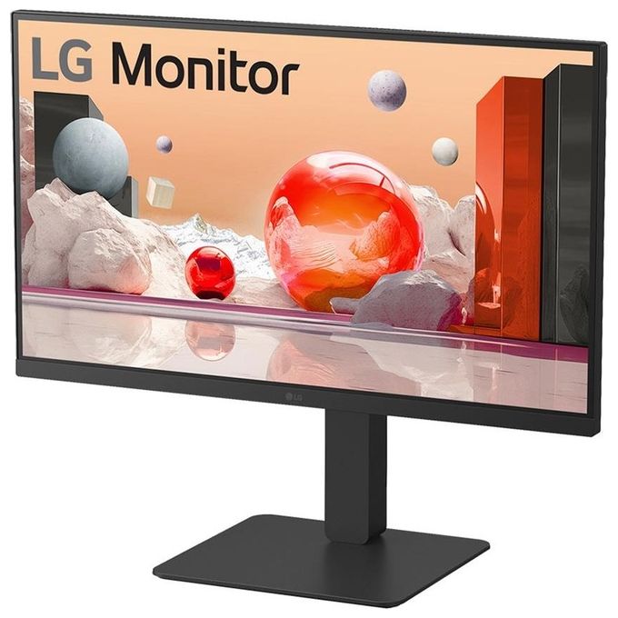 LG 27BA850-B Monitor PC 27'' IPS Full HD 1920x1080 100Hz 5ms Webcam Microfono Hub USB 3.2 HDMI DisplayPort colore Nero