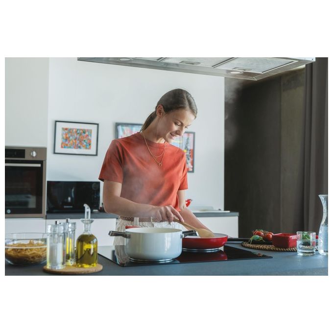 Hoover HTPS64MCTTWIFI H-HOB 500 Piano cottura a induzione 59 cm 4 zone Touch Wi-Fi colore Nero