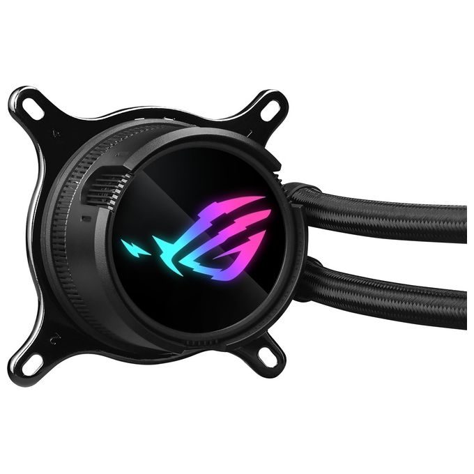Asus 90RC00T0-M0UAY0 ROG Strix LC III 360 Dissipatore a Liquido 360mm 3 Ventole 120mm Display LCD PWM colore Nero
