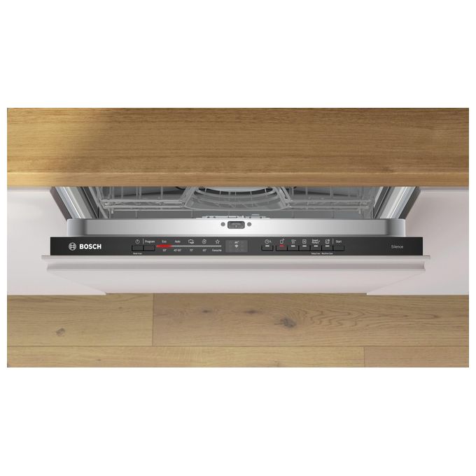 Bosch SMV2HVX02E Serie 2 Lavastoviglie da Incasso a Scomparsa Totale 14 coperti Classe D 46 dB Wi-Fi Home Connect (82x60x55 cm) colore Nero