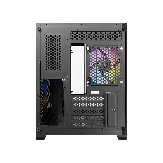 Antec CX600M Wood ARGB Midi Tower con Vetro Temperato e Finiture in Legno colore Nero
