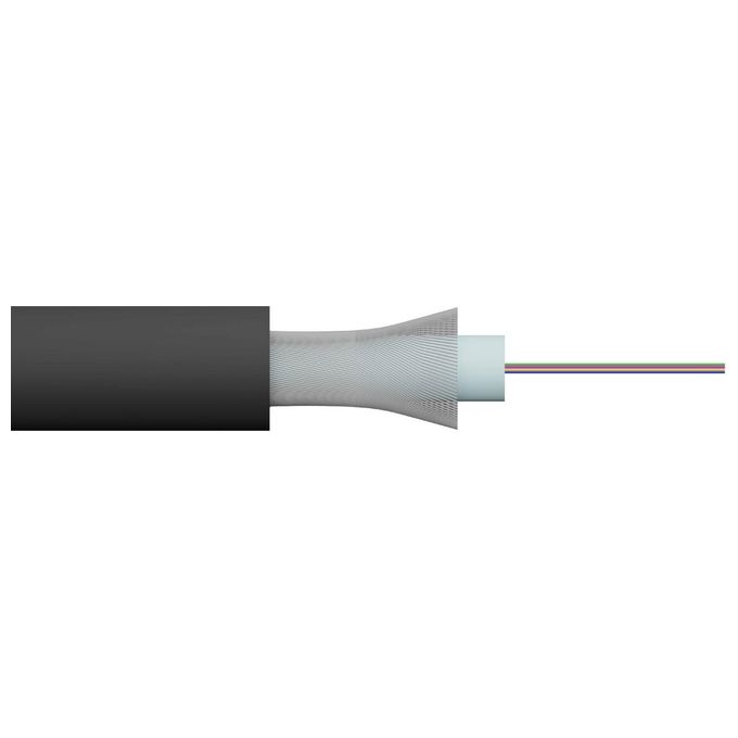Link Cavo Fibra Ottica da Esterno Dielettrico Os2 Antiroditore 4 Fibre