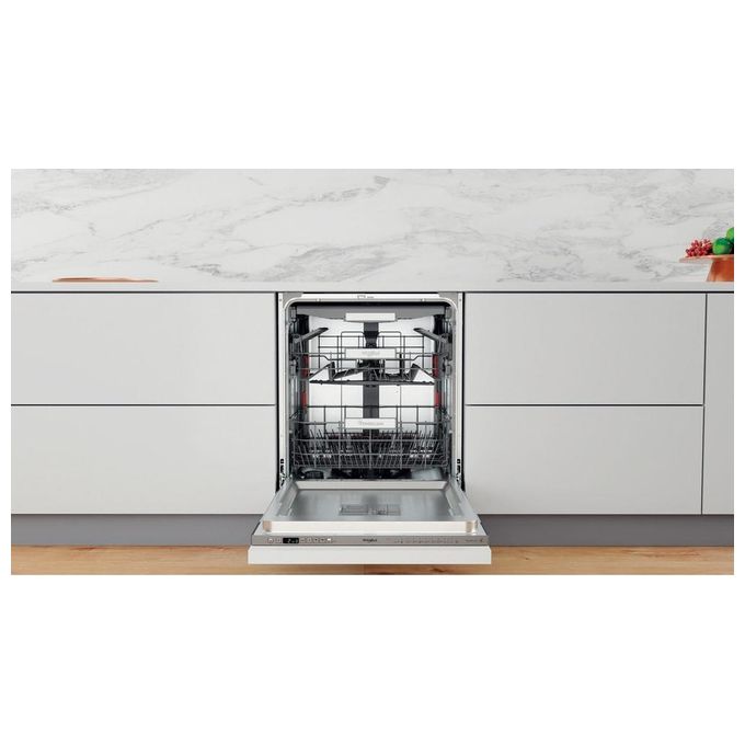 Whirlpool WIS 7030 PEF Lavastoviglie da Incasso 14 coperti Classe D 43 dB 11 Programmi (82x60x55 cm) colore Acciaio Inox