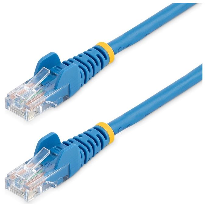 StarTech Cable Cavo Patch Utp Cat5e Rj45 Antigroviglio 2mt Blu