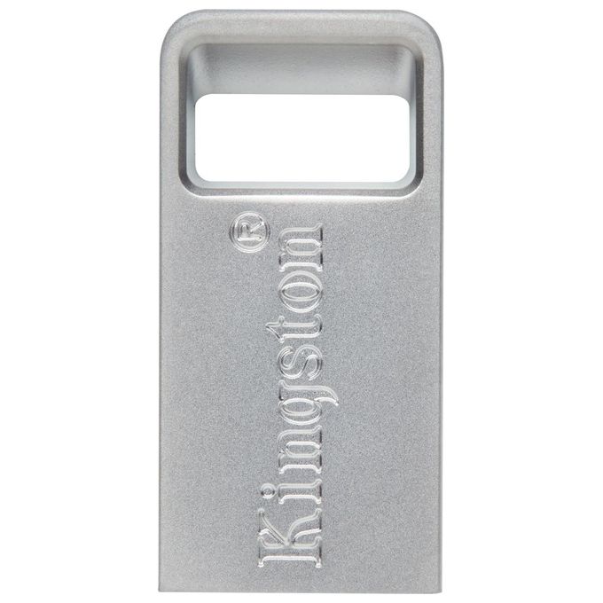 Kingston Technology DataTraveler Micro Chiavetta USB 128Gb USB Tipo A 3.2 Gen 1 Argento