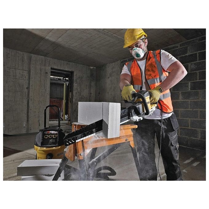 DeWALT DT2975-QZ Lama per Sega Alligator 430 mm per Calcestruzzo Cellulare e Gesso con Denti in Carburo di Tungsteno colore Nero