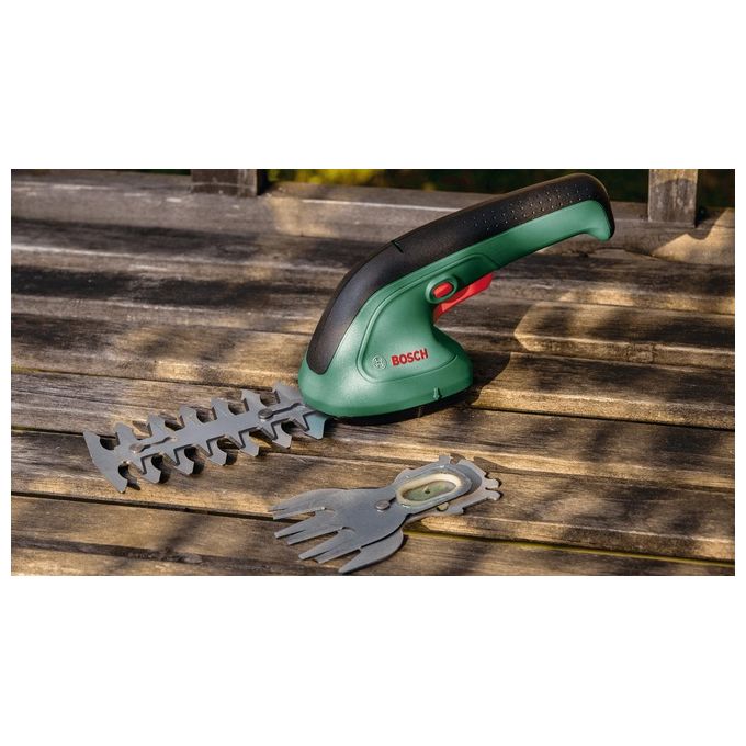Bosch 0600833303 Easy Shear Cesoia per Erba Cordless 3,6V 1,5Ah Ioni di Litio 8 cm colore Nero Verde