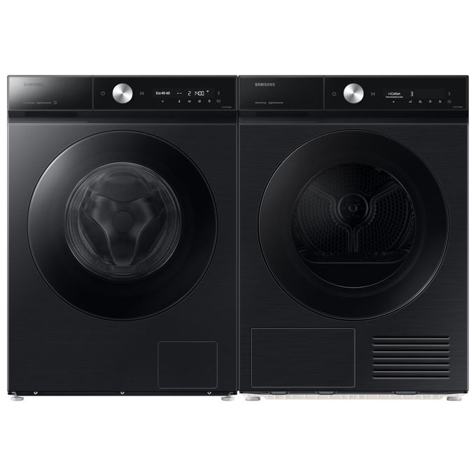 Samsung BESPOKE AI WW11DB8B95GBU3 Lavatrice carica frontale Quickdrive 11Kg 1400 giri Classe A nera