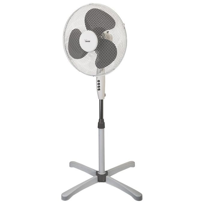 Bimar Ventilatore a Piantana 40cm con Regolazione Intensita' e Direzione Aria per un Comfort Ottimale in Estate