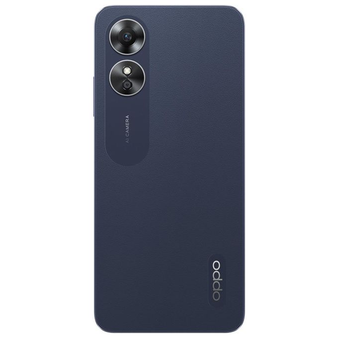 OPPO A17 Smartphone 6,56'' Dual SIM Android 12 4 GB RAM 64 GB ROM 5000 mAh colore Nero