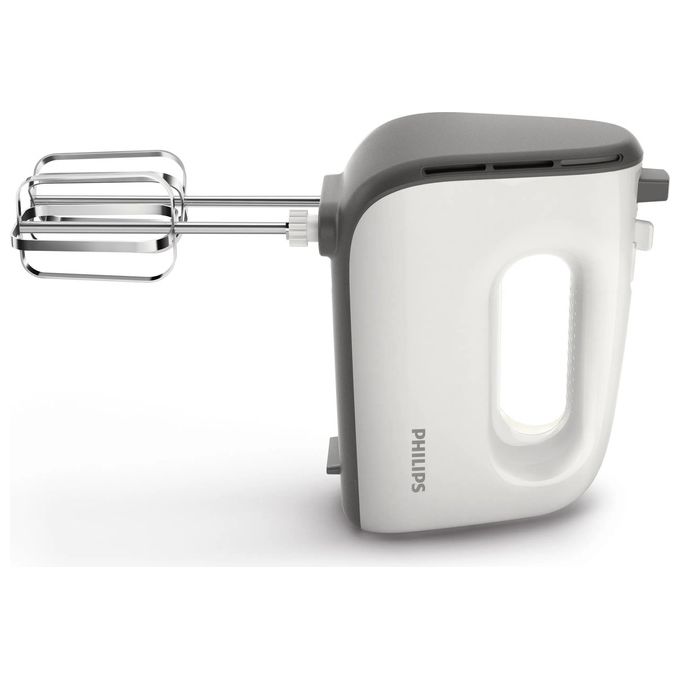 Philips HR3740-00 Daily Collection Sbattitore Elettrico con Ganci per Impasto, 450 W