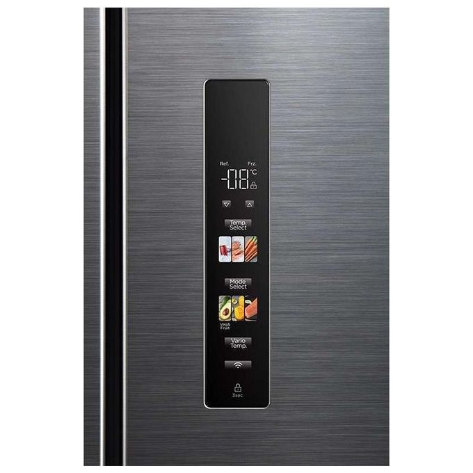 Midea MDRM691FIE46 Frigorifero Americano 4 Porte 515 L 189,8 cm Classe E 35 dB Total No Frost Inverter colore Inox