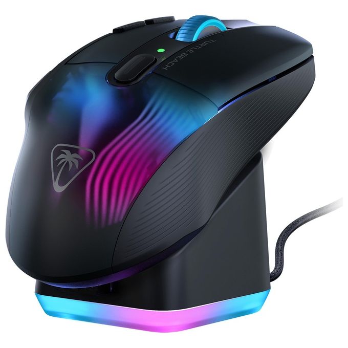 Turtle Beach TBM-1101-05 Kone XP Air Mouse da gioco wireless Sensore Ottico 19000 DPI Batteria 100 h Ricarica Rapida colore Nero