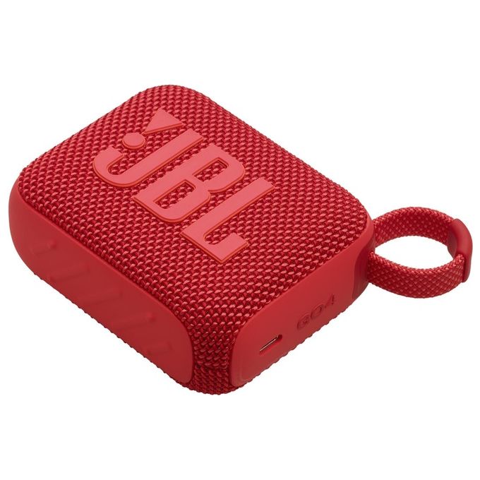 JBL JBLGO4RED Go 4 Altoparlante Bluetooth Portatile 4.2 W IP67 7 h autonomia USB-C colore Rosso